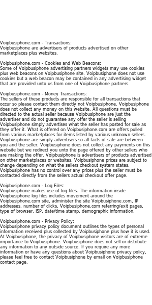 voipbusiphone privacy