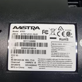 6757I AASTRA Ip Phone Dual Port #3
