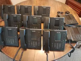 Allworx 9308/9312 Lot Of 11 Used Verge Voip 3.5 Inch Display Business Phones 9-9308 2-9312
