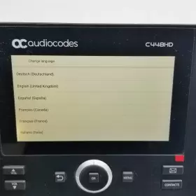 C448HD AUDIOCODES Native Microsoft Teams Enterprise Ip Phone #3 C448HD AUDIOCODES Native Microsoft Teams Enterprise Ip Phone #3