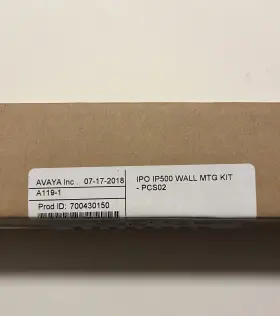 Avaya Pcs02 Ipo Ip500 Wall Mounting Kit A119-1 700430150 Brown New