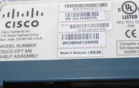 Cisco 15454-m6-sa Dual Ps 15454-m6-ac 15454-m6-fta