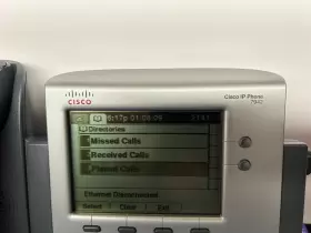 7942 CISCO Ip Voip Telephone Phone Workes Ac Power Cord Clean #3