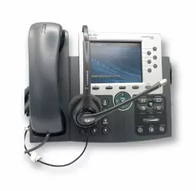 CP-7965G CISCO Screen Ip Telephone Handset Headset #3