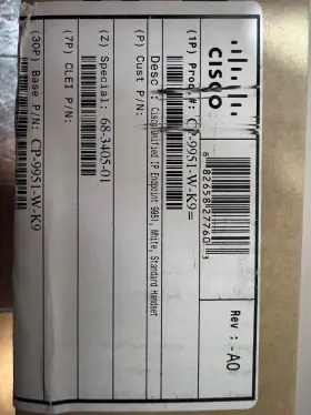 CP-9951-WL-K9 CISCO Box Unified Ip Phone Arctic #3