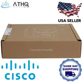 DP-9841-L-K9 CISCO Ip Voip Desk Phone Lcd Voice Dual Poe