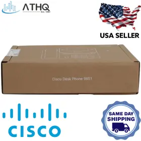 DP-9851-L-K9 CISCO Ip Desk Voip Phone Enterprise Audio Dual