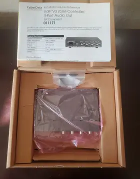 011171 CYBERDATA Sip Paging Adapter Zone Box