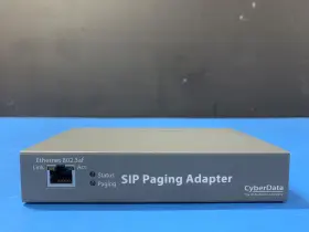 011233C CYBERDATA Sip Paging Adapter Voip Power Cord 011233C CYBERDATA Sip Paging Adapter Voip Power Cord