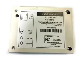IP7-EDW-220 DIGITAL ACOUSTICS Ip Intercom Desktop #3 IP7-EDW-220 DIGITAL ACOUSTICS Ip Intercom Desktop #3