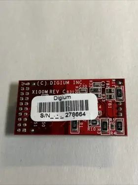 X100M DIGIUM Fxo Analog Card Module X100M DIGIUM Fxo Analog Card Module