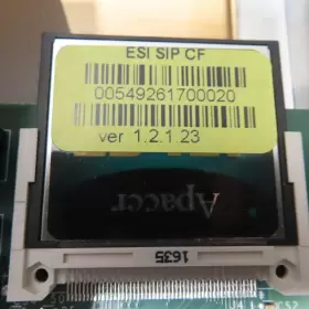 50000547 ESI 100 Sip Card Cf Flash #2 50000547 ESI 100 Sip Card Cf Flash #2
