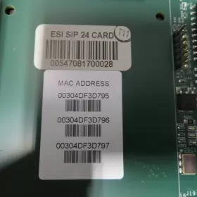 50000547 ESI 100 Sip Card Cf Flash 50000547 ESI 100 Sip Card Cf Flash