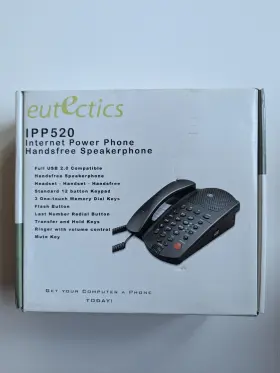 IPP-520 EUTECTICS Internet Power Phone Speakerphone