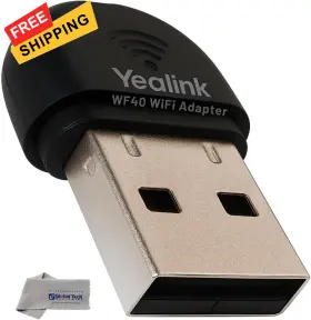 YEA-WF40USB-B GLOBAL TECK WORLDWIDE Yealink Usb Wi Fi Dongle YEA-WF40USB-B GLOBAL TECK WORLDWIDE Yealink Usb Wi Fi Dongle
