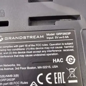 GRP2603P GRANDSTREAM Ooma Line Sip Office Phone Dual Gigabit #2