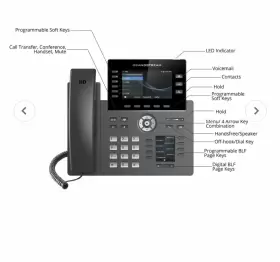 GRP2616 GRANDSTREAM Sip Office Ip Phone Bluetooth Wifi Power #2