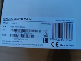 HT802 GRANDSTREAM Handytone Analog Voip Adapter Fax Ata Mit HT802 GRANDSTREAM Handytone Analog Voip Adapter Fax Ata Mit