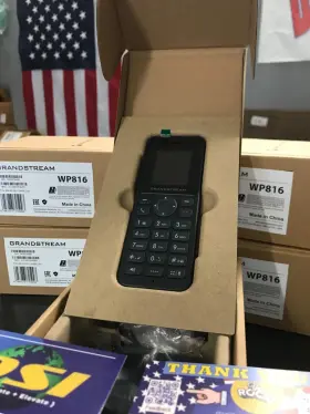 WP318 GRANDSTREAM Cordless Wifi Ip Sip Phone Hour Talk Ptt