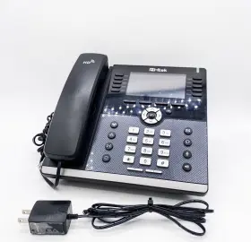 UC926E HTEK Ip Phone Gigabit Handset Power Cord