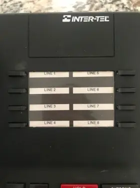 520.4300 INTERTEL Ip Digital Terminal Phone Lines #3 520.4300 INTERTEL Ip Digital Terminal Phone Lines #3
