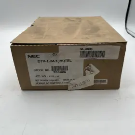 780025 NEC Single Line Office Telephone Handset Bk Tel