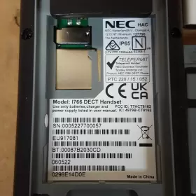 I766 NEC Dect Handset Clip Battery Powers Charger #2