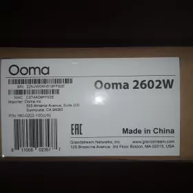 2602W OOMA Internet Voip Office Voice Conferencing Phone #2 2602W OOMA Internet Voip Office Voice Conferencing Phone #2