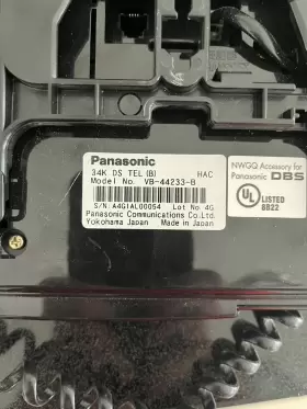 VB-44233-B PANASONIC Dbs Display Phone #2