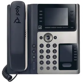E450 POLY Edge Ip Desk Phone Dual Lcd Wi Fi Bluetooth Poe E450 POLY Edge Ip Desk Phone Dual Lcd Wi Fi Bluetooth Poe