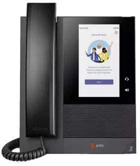 2200-49700-019 POLYCOM Poly Ccx Ip Media Phone Microsoft Poe