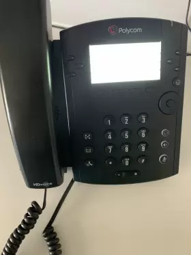 VVX-301 POLYCOM Vvx Wired Handset Line Ip Phone #2