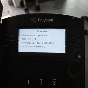 2200-48350-001 POLYCOM Vvx Desktop Phone Poe Office #2 2200-48350-001 POLYCOM Vvx Desktop Phone Poe Office #2