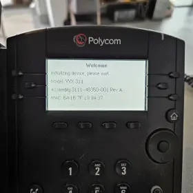 2200-48350-001 POLYCOM Vvx Desktop Phone Poe Office #3 2200-48350-001 POLYCOM Vvx Desktop Phone Poe Office #3