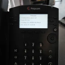 2200-48350-001 POLYCOM Vvx Desktop Phone Poe Office 2200-48350-001 POLYCOM Vvx Desktop Phone Poe Office