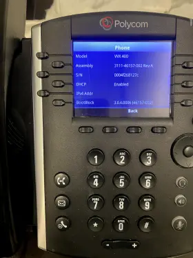 220046157025CR POLYCOM Vvx Ip Poe Telephone #2