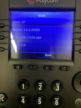 220046157025CR POLYCOM Vvx Ip Poe Telephone #3