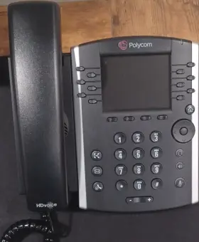 Polycom 2201-12650-001 Soundpoint Ip 650 6-line Voip Phone Speakerphone Ethernet Black