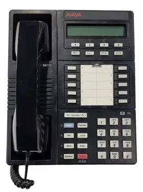 Polycom 8411d01b Avaya Definity 8411d Display Telephone