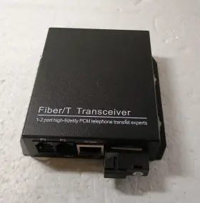 2P1E-RX PRIMEDA-TRONIC Fiber Transceiver Telephone Extender 2P1E-RX PRIMEDA-TRONIC Fiber Transceiver Telephone Extender