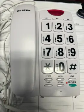 67488 REIZEN Print Land Line Telephone Cords