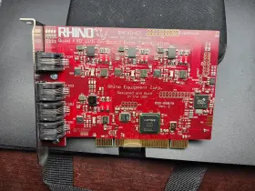 Rhino R4fxo R4fxo-ec Pci Telephony Card 4 Port Fxo W Noise Cancellation