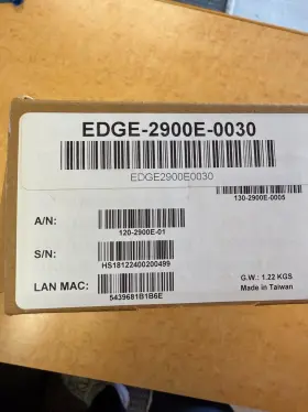 EDGE-2900E-0030 RIBBON COMMUNICATIONS Edgemarc Networking Voi #2 EDGE-2900E-0030 RIBBON COMMUNICATIONS Edgemarc Networking Voi #2