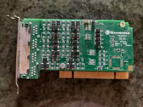 A104 SANGOMA Quad Span Port Pri Card Pci Asterisk Wanpipe