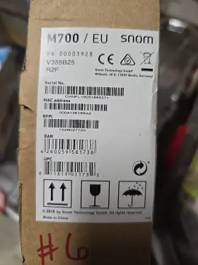 M700 SNOM Multicell Radio Ip Dect Base Station Basisstation #2 M700 SNOM Multicell Radio Ip Dect Base Station Basisstation #2