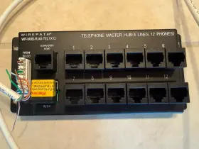 WP-MOD-RJ45-TEL1X12 WIREPATH Telephone Master Hub Lines