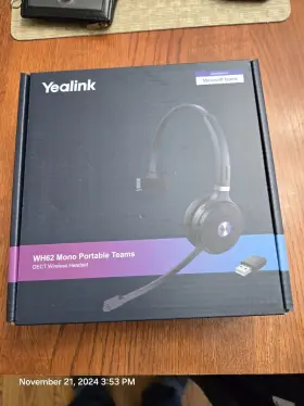 1208642 YEALINK Mono Uc Dect Headset