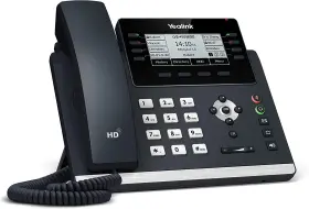 1301202 YEALINK Ip Phone Voip Accounts Dual Port Gb Ethernet #3