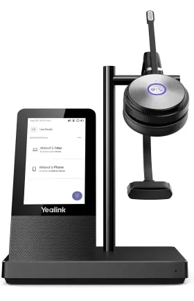 1308007 YEALINK Dect Dual Teams Wireless Headset Bluetooth
