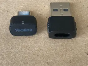Yealink Bt51-c Bluetooth Usb C Dongle Type With Adapter For Cp700/900